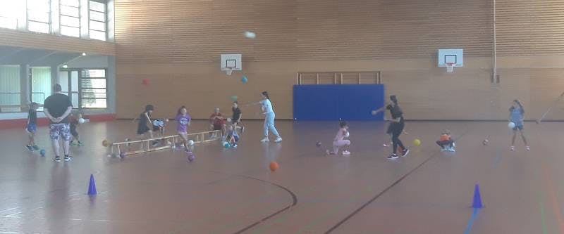 Spiel und Spaß mit dem Handball beim HSG Rheinmünster